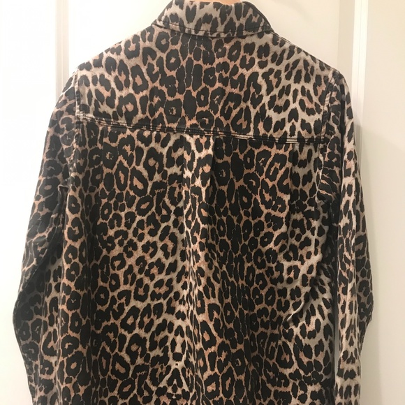 ALL SAINTS- Ezra Animal Print Twill Shirt (NWT) - Picture 7 of 16